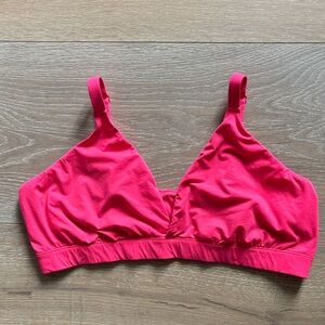 SKIMS Vibrant Pink Bralette